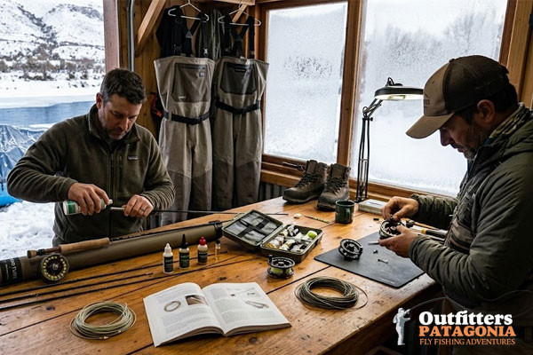 How to protect fly fishing gear during the Patagonian winter